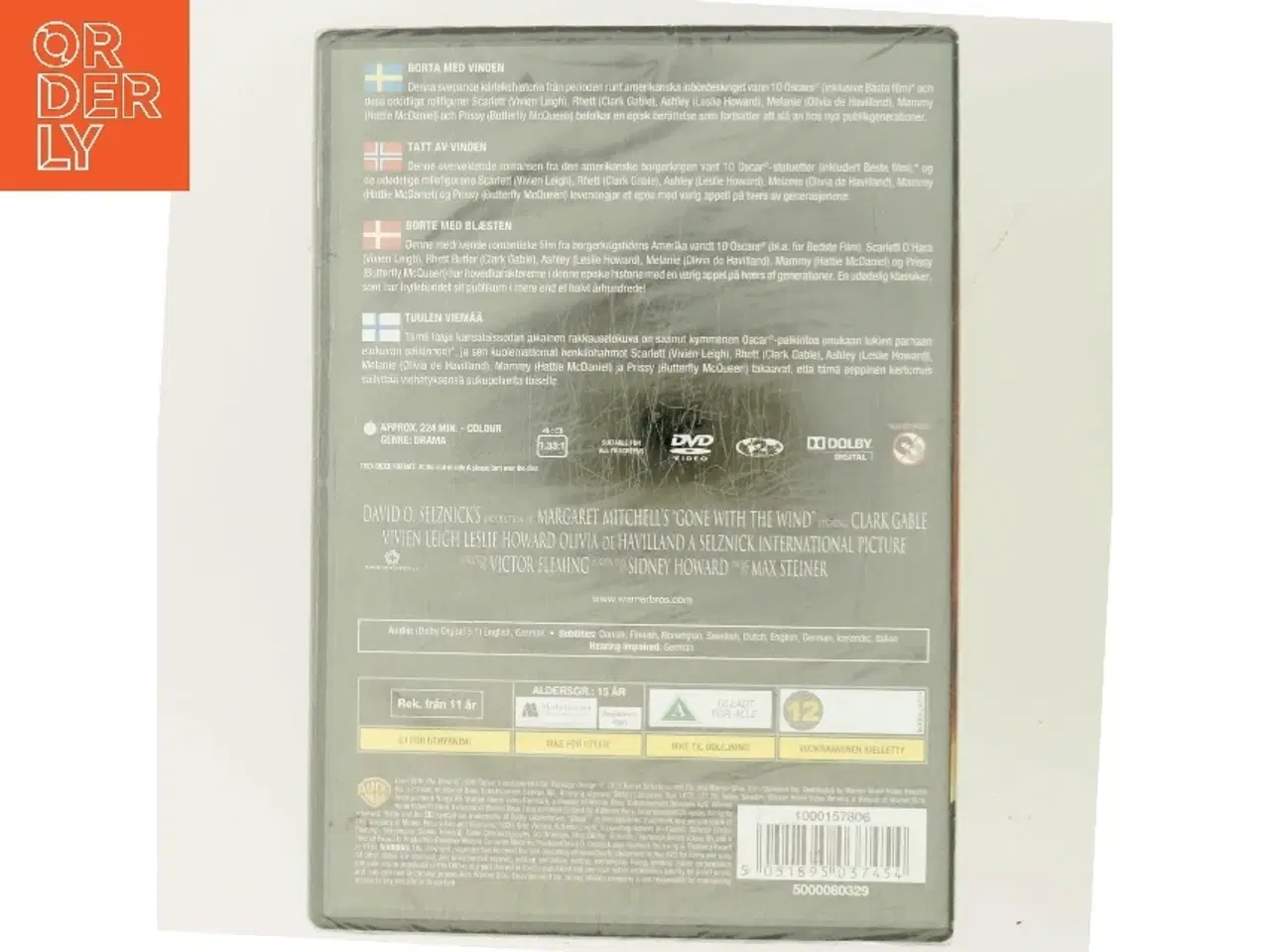 Billede 3 - Gone With The Wind <span class="label label-blank pull-right"<Standard edition</span< med Vivien Leig