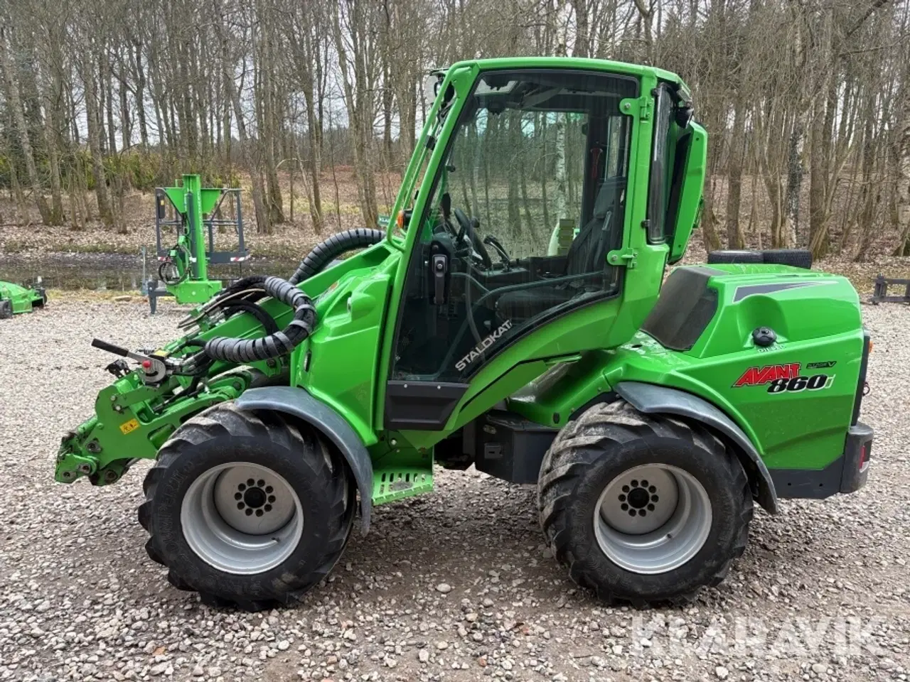 Billede 2 - Minilæsser Avant 860i med teleskop & tilbehør