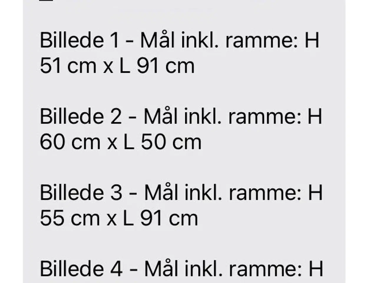 Billede 6 - Malerier med guldrammer