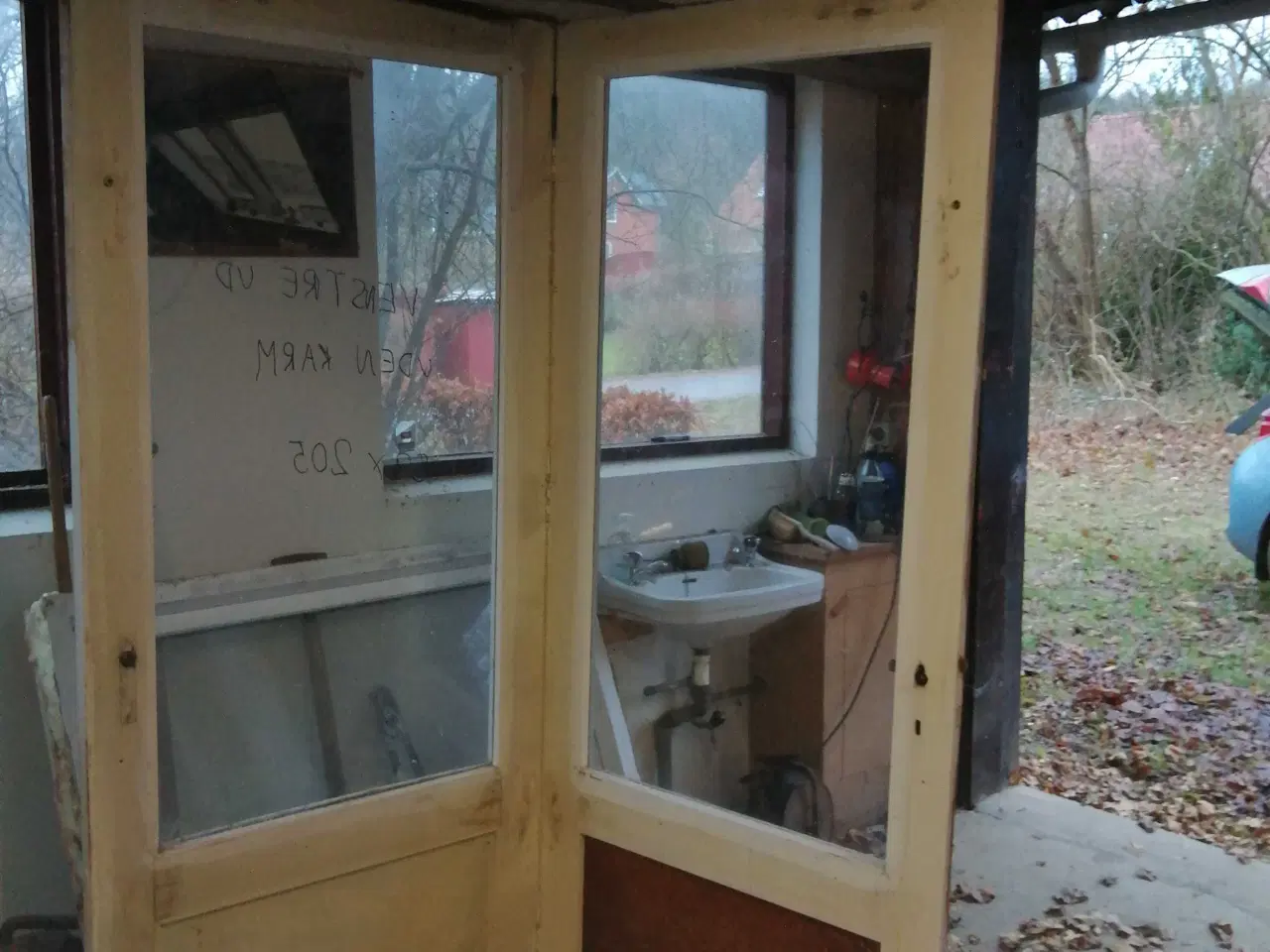 Billede 2 - Glasdør koblet 