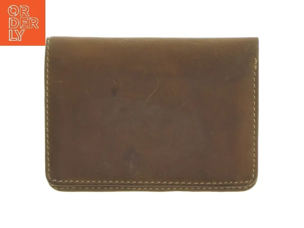 Billede 3 - Læderpung fra Camel (str. 13,5x9,5 cm)