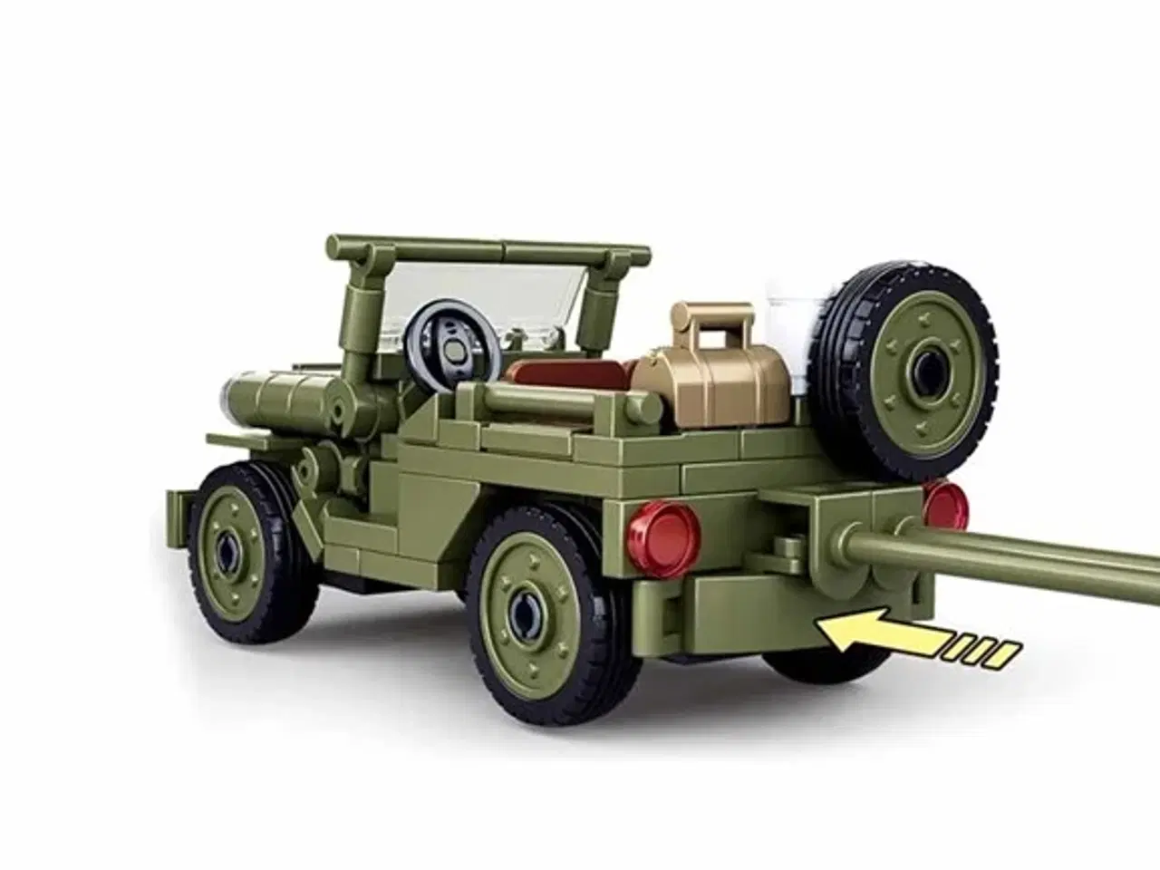 Billede 4 - USA WW2 jeep med tilbehør