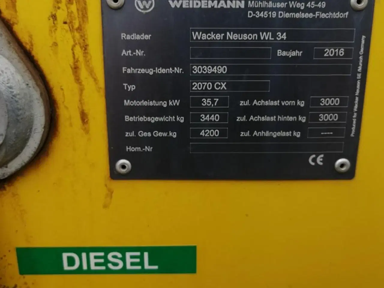 Billede 3 - Weidemann 2070 CX
