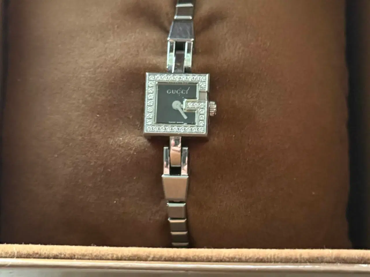 Billede 2 - Super flot Gucci 102G Mini dameur med diamanter