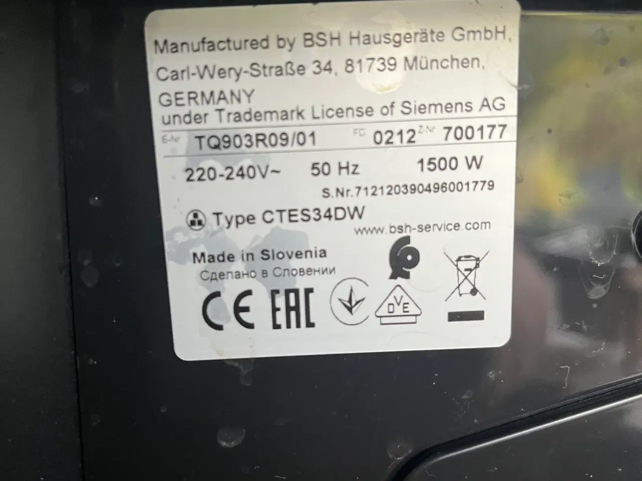 Billede 6 - Siemens kaffemaskine EQ900 serie