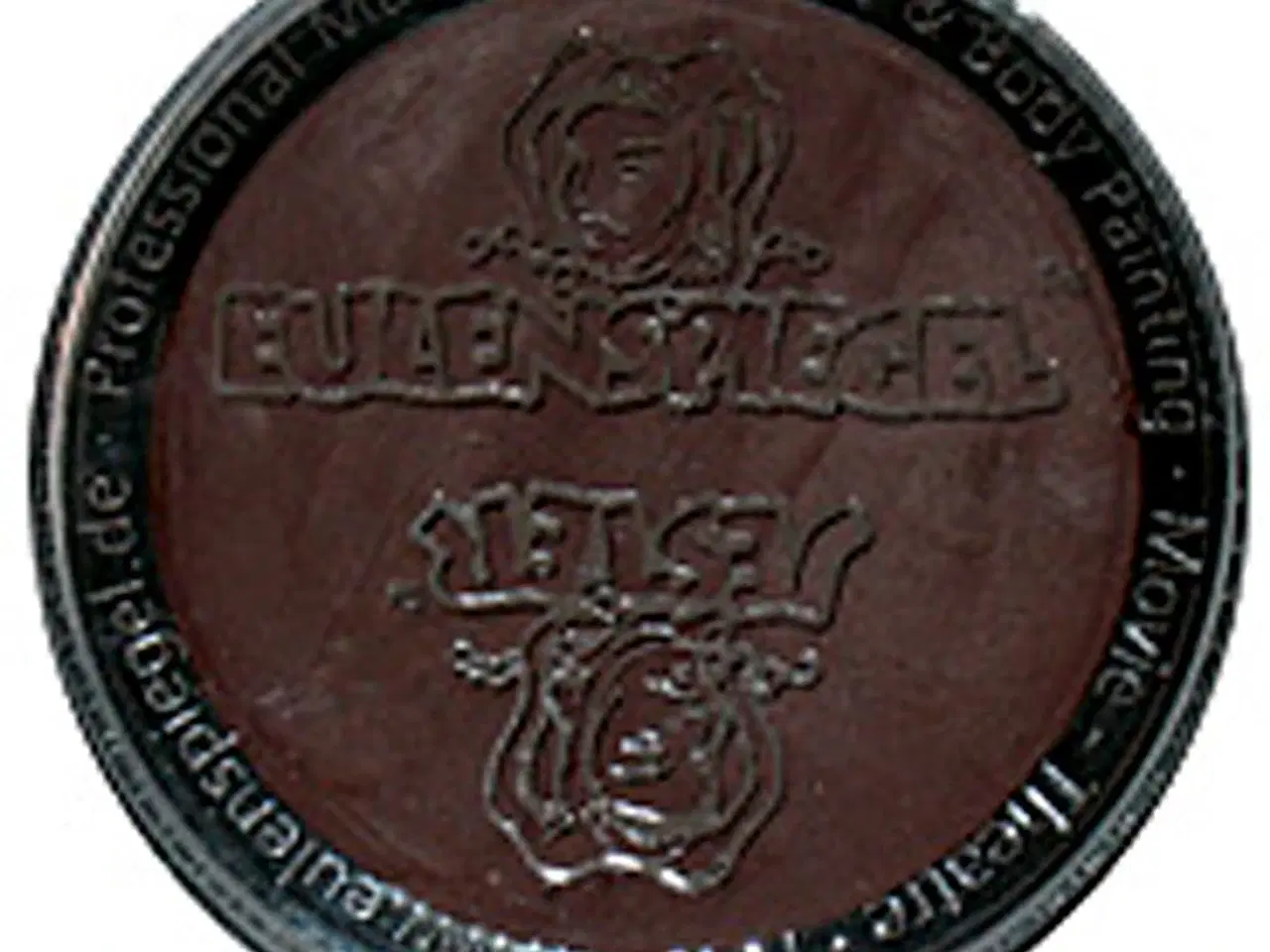 Billede 1 - Eulenspiegel Ansigtsmaling, mørk brun, 20ml/ 1 ds.