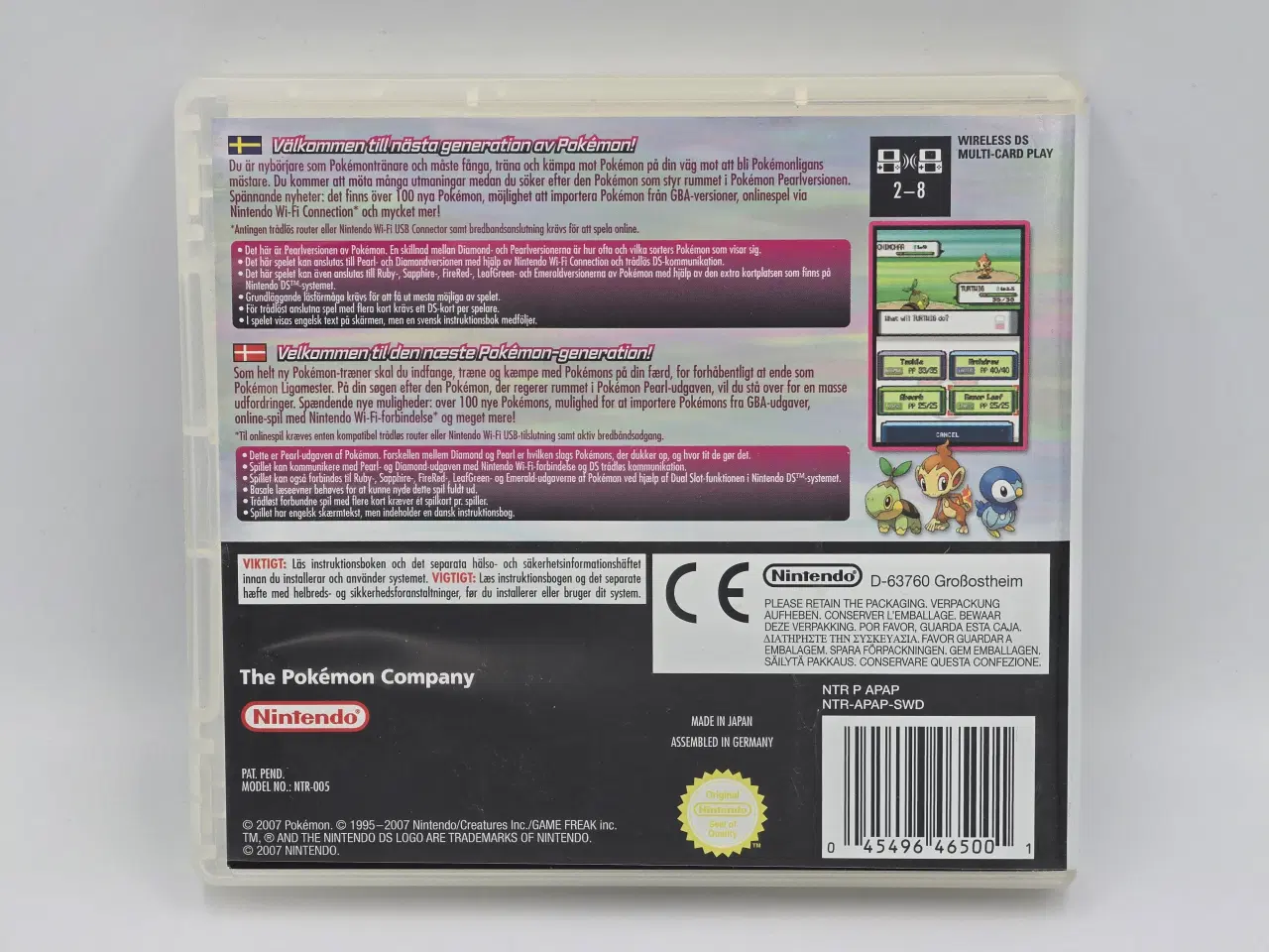 Billede 2 - Pokemon pearl edition Nintendo ds