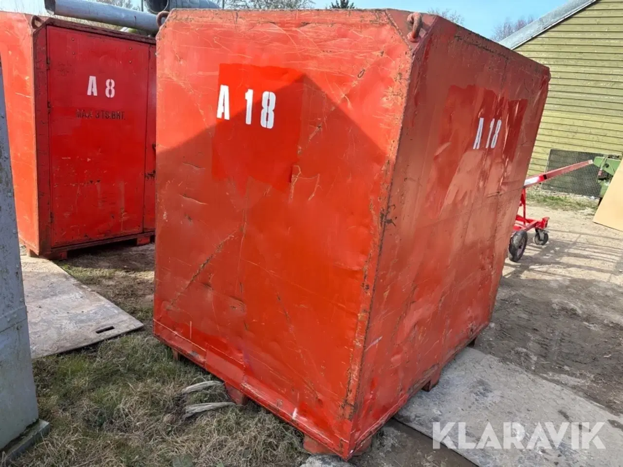 Billede 3 - Container isoleret med reoler