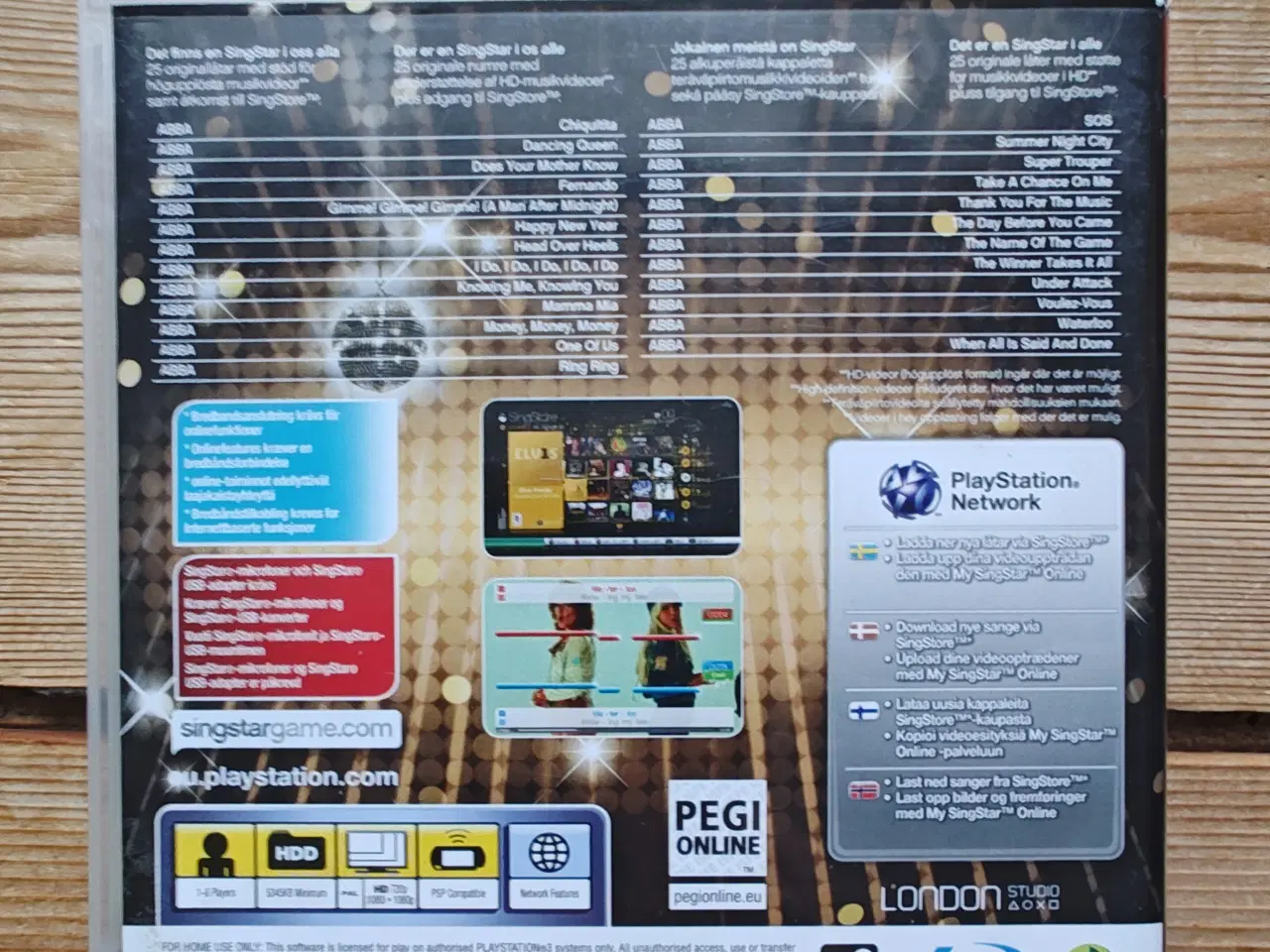Billede 2 - Abba Singstar til Playstation 3 PS3