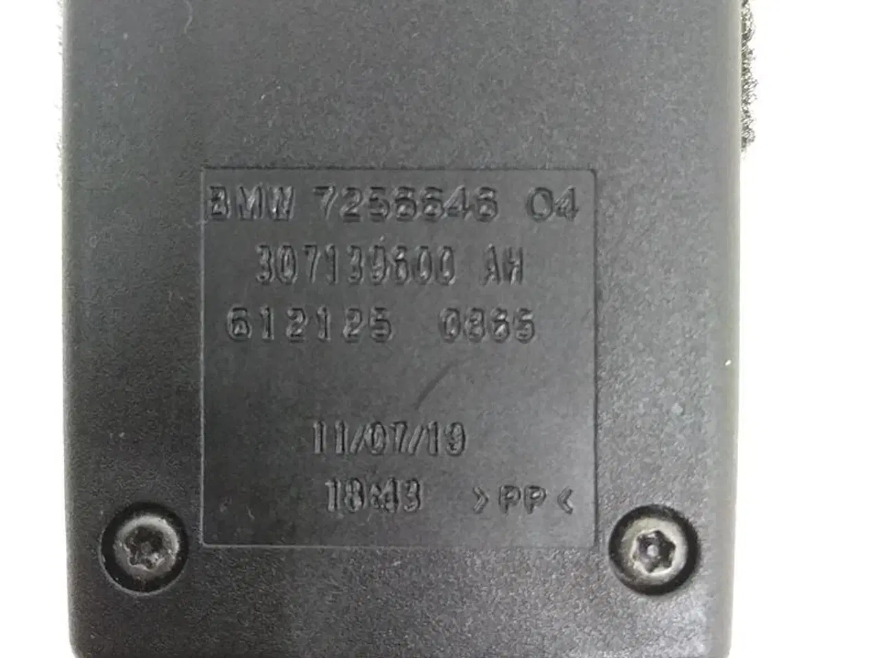 Billede 7 - Sikkerhedssele-lås med selestrammer for H.-side B72117256646 BMW X3 (F25) X4 (F26)