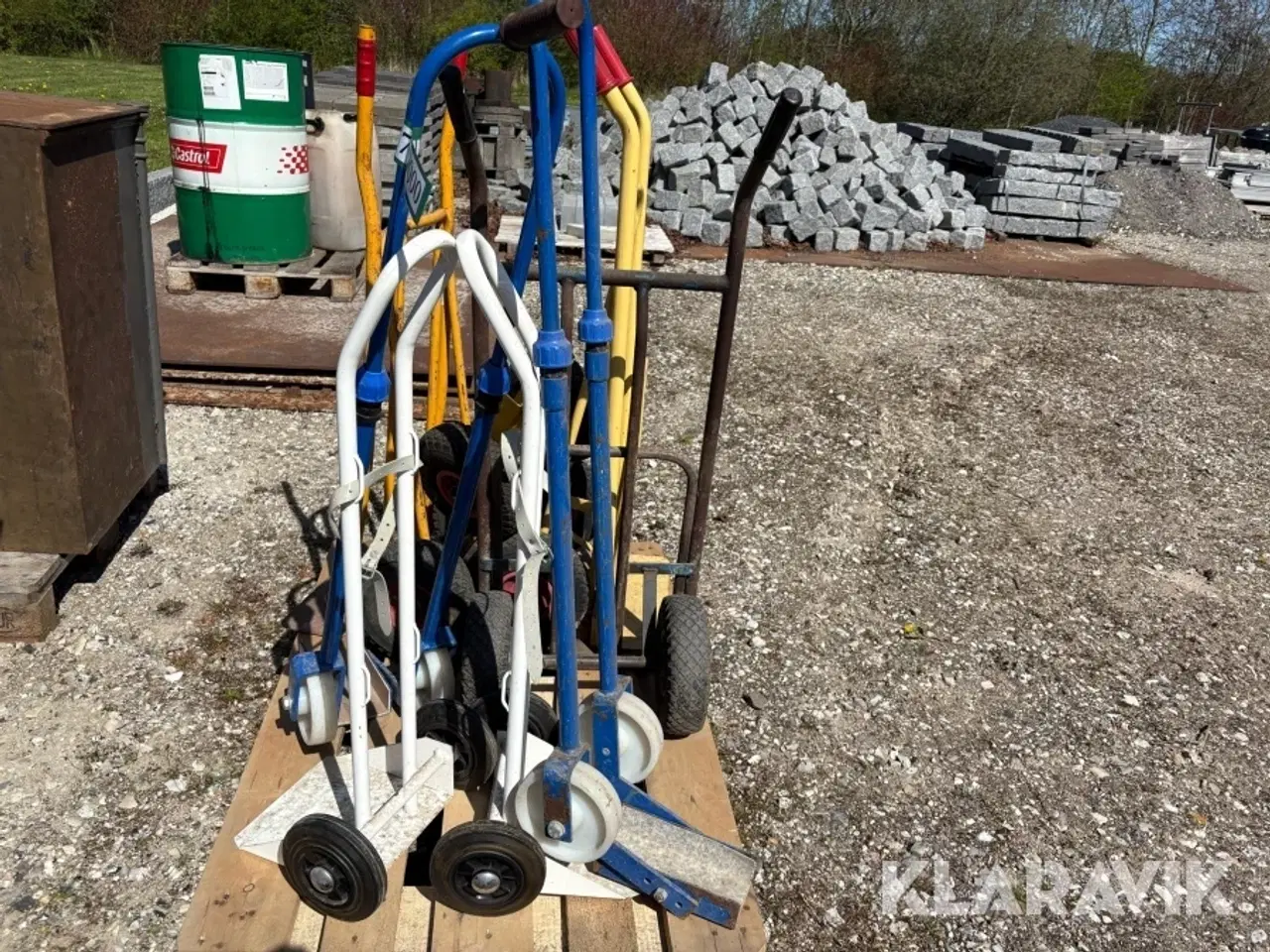 Billede 6 - parti sækkevogne og transportvogne