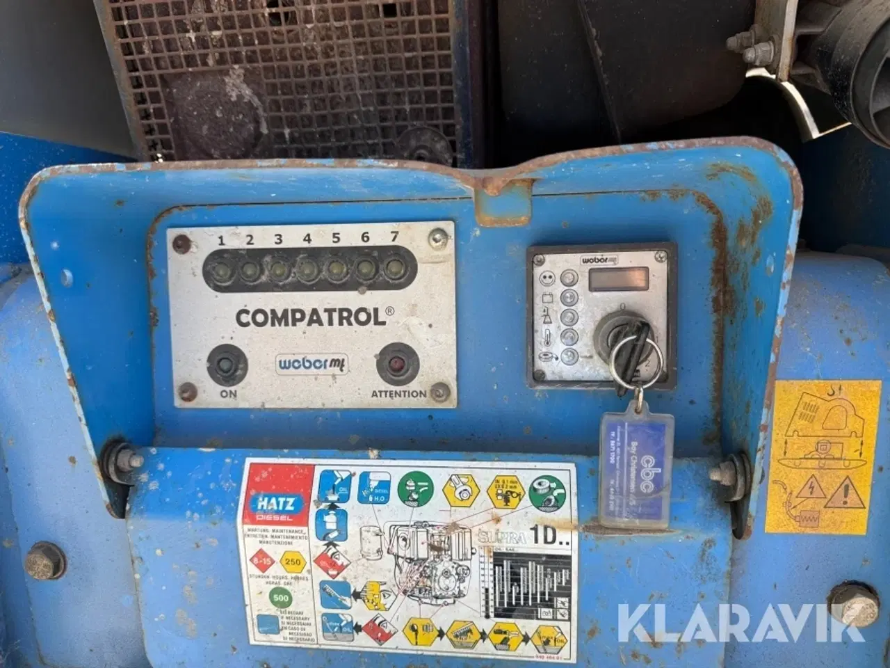 Billede 9 - Pladevibrator Weber CR 8 CCD