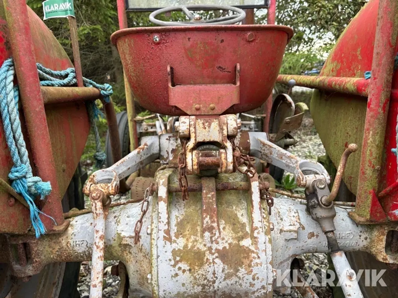Billede 9 - Veterantraktor Massey-Ferguson 35 guldfugl