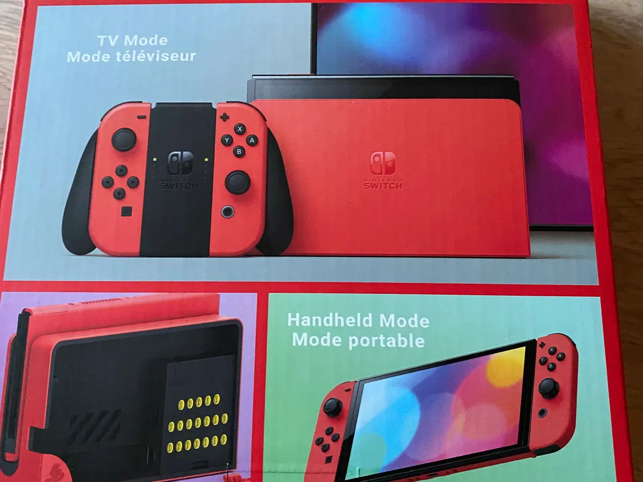 Billede 1 - Nintendo switch OLED Mario Red edition 