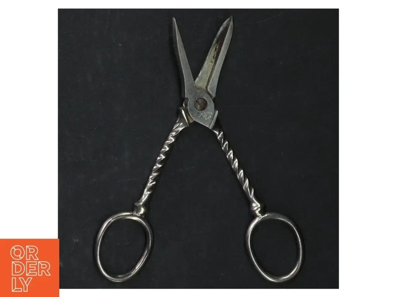 Billede 2 - Sølvfarvet saks fra D. Wusthof (str. 12,5 cm)
