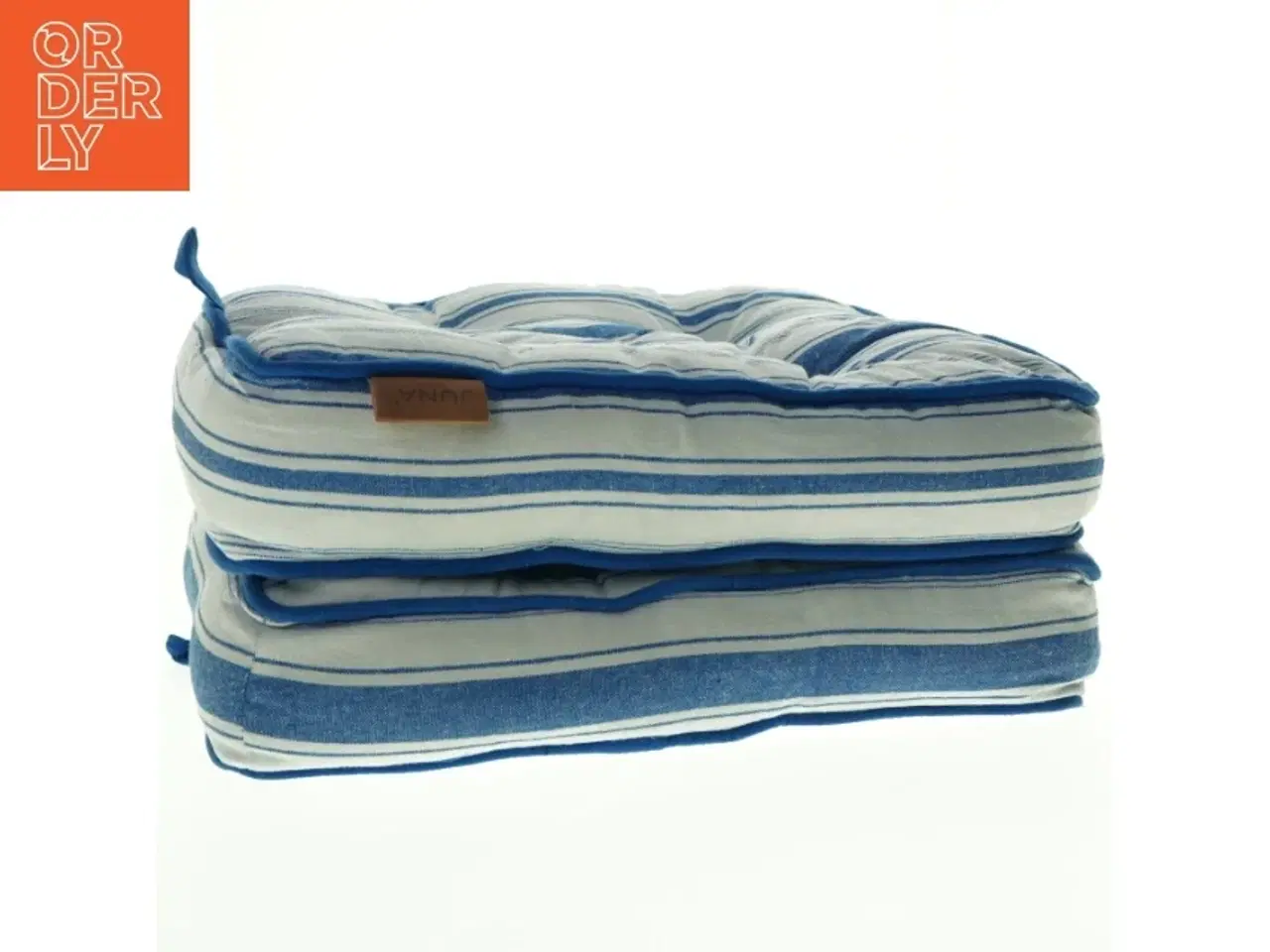 Billede 2 - Stribet hynde fra Juna (str. 43 x 43 cm)