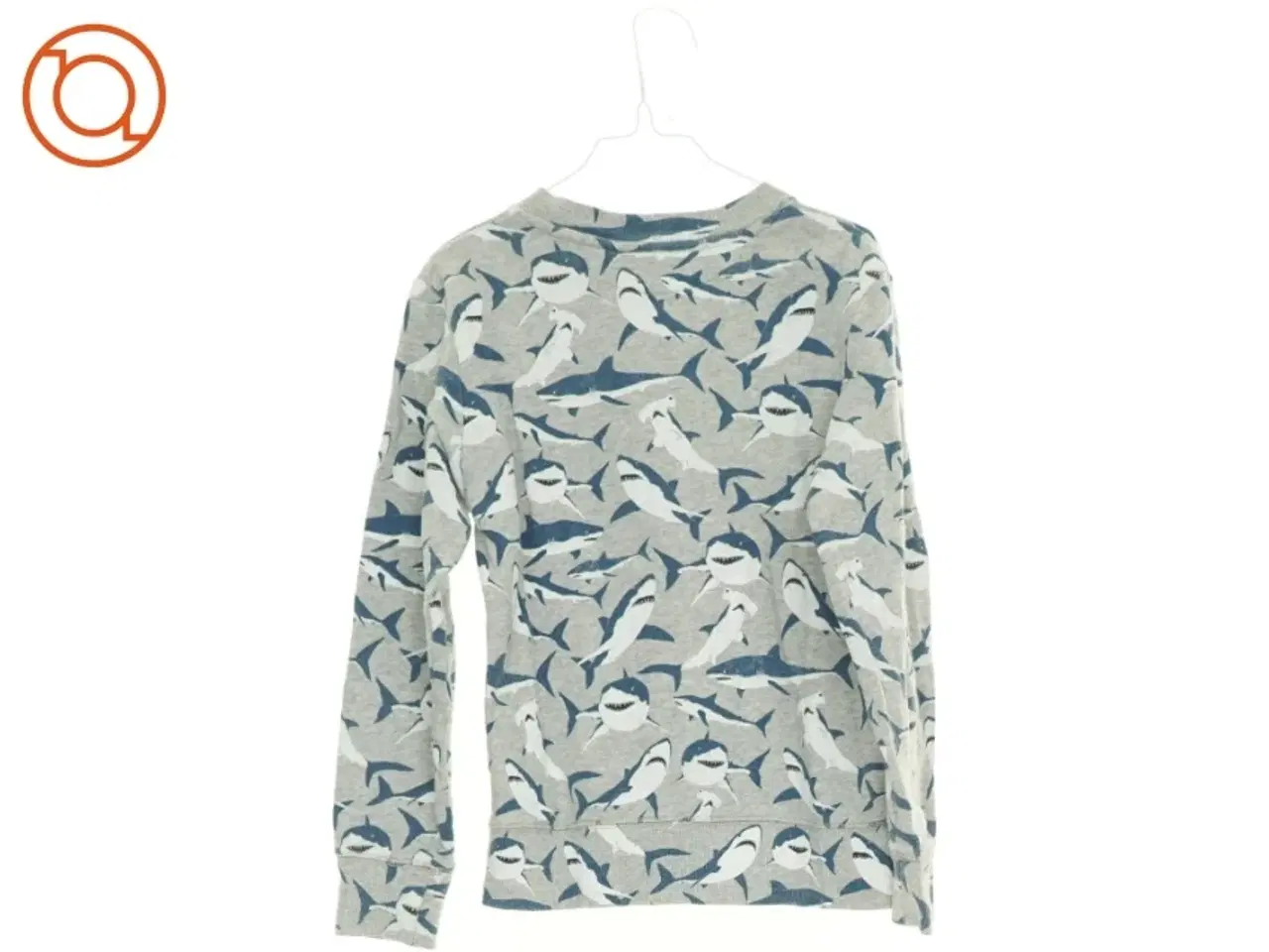 Billede 2 - Sweatshirt med hajer på fra H&M (str. 134 cm)