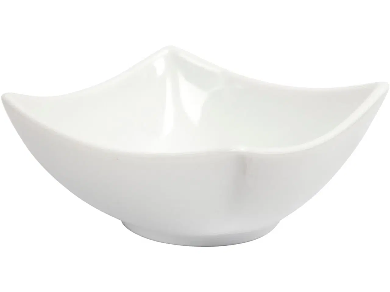 Billede 1 - Skål, H: 4,5 cm, diam. 10 cm, hvid, 2stk./ 1 pk.