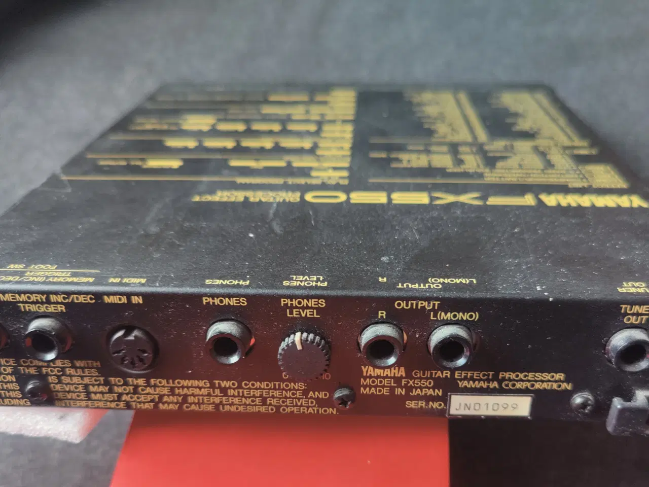 Billede 5 - Yamaha Guitar Processor modul