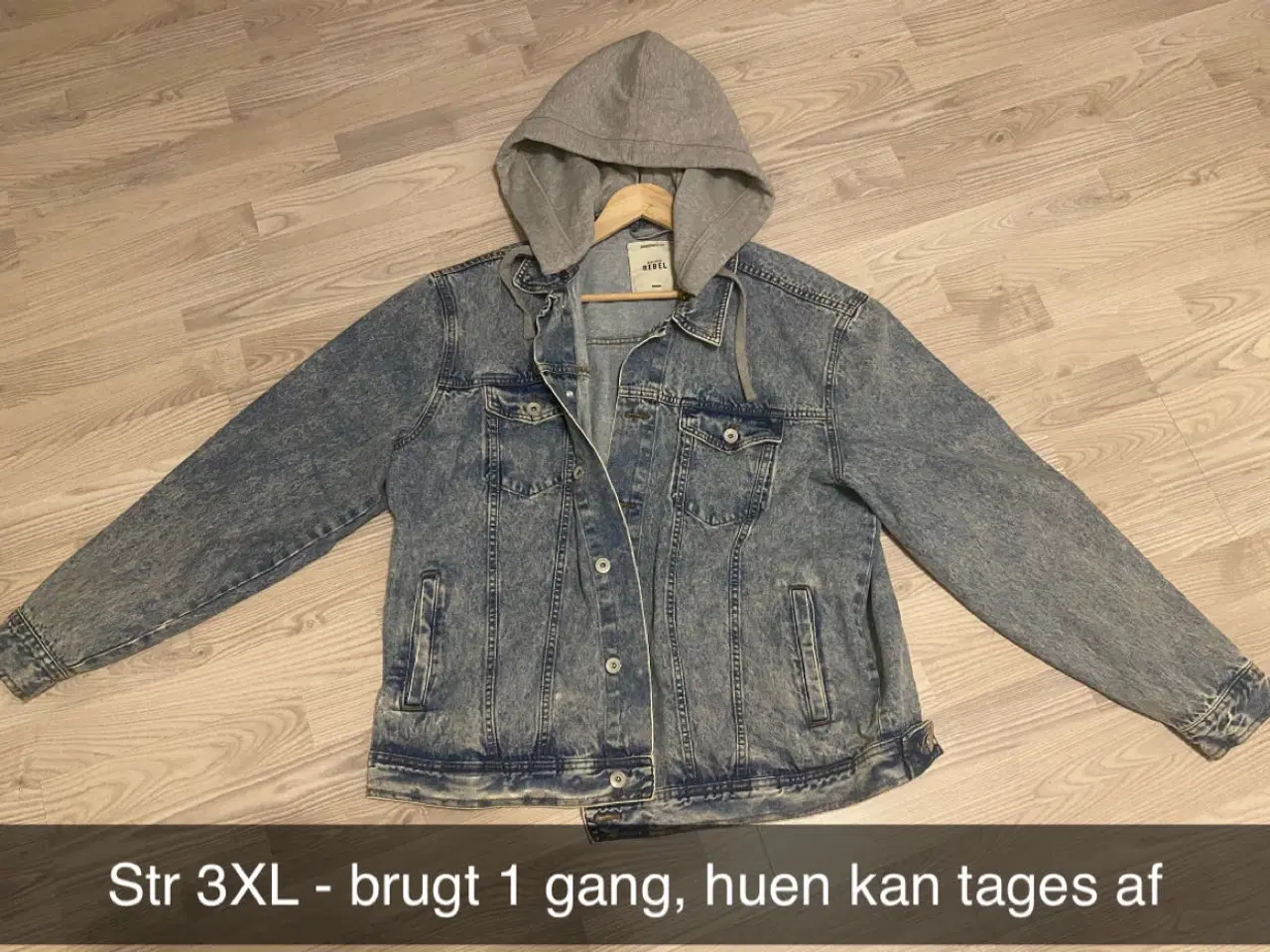 Billede 1 - Denim jakke str 3XL