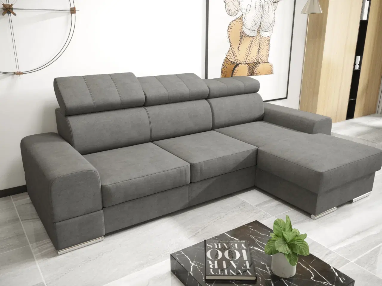 Billede 9 - ROYALS MINI HJØRNESOFA  260×160