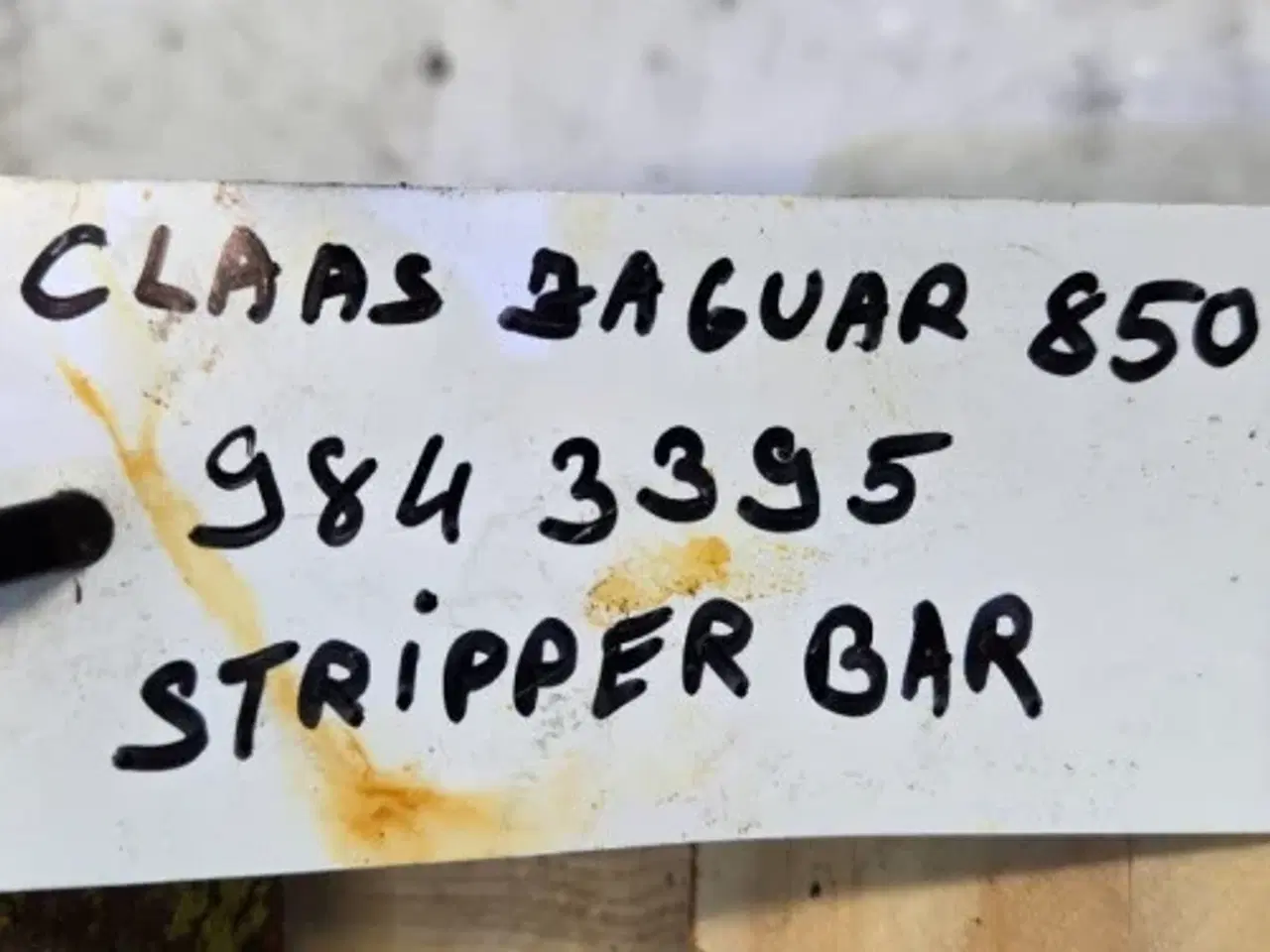 Billede 8 - Claas Jaguar 850 Kniv Plade 9843395