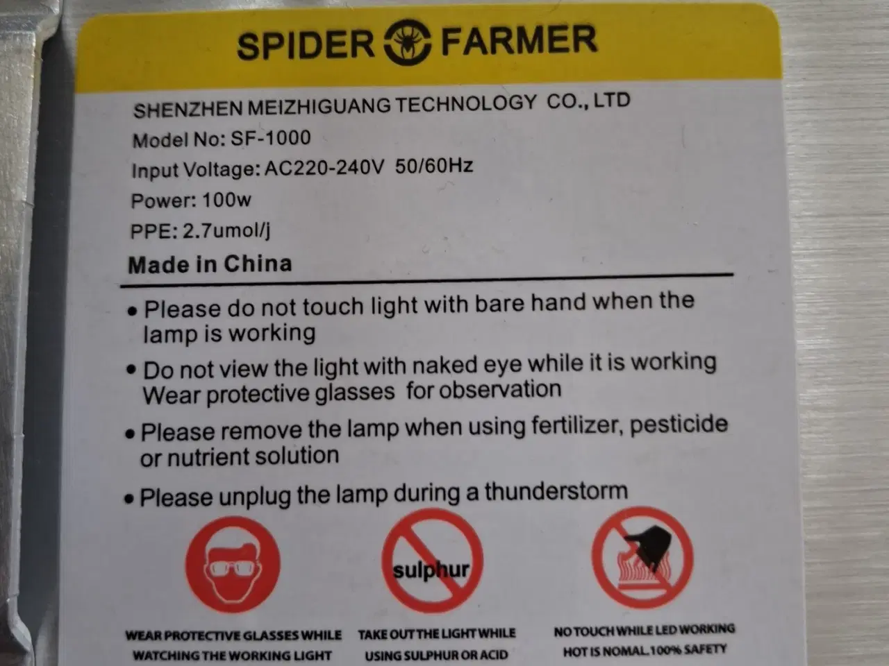 Billede 4 - Gro Lampe