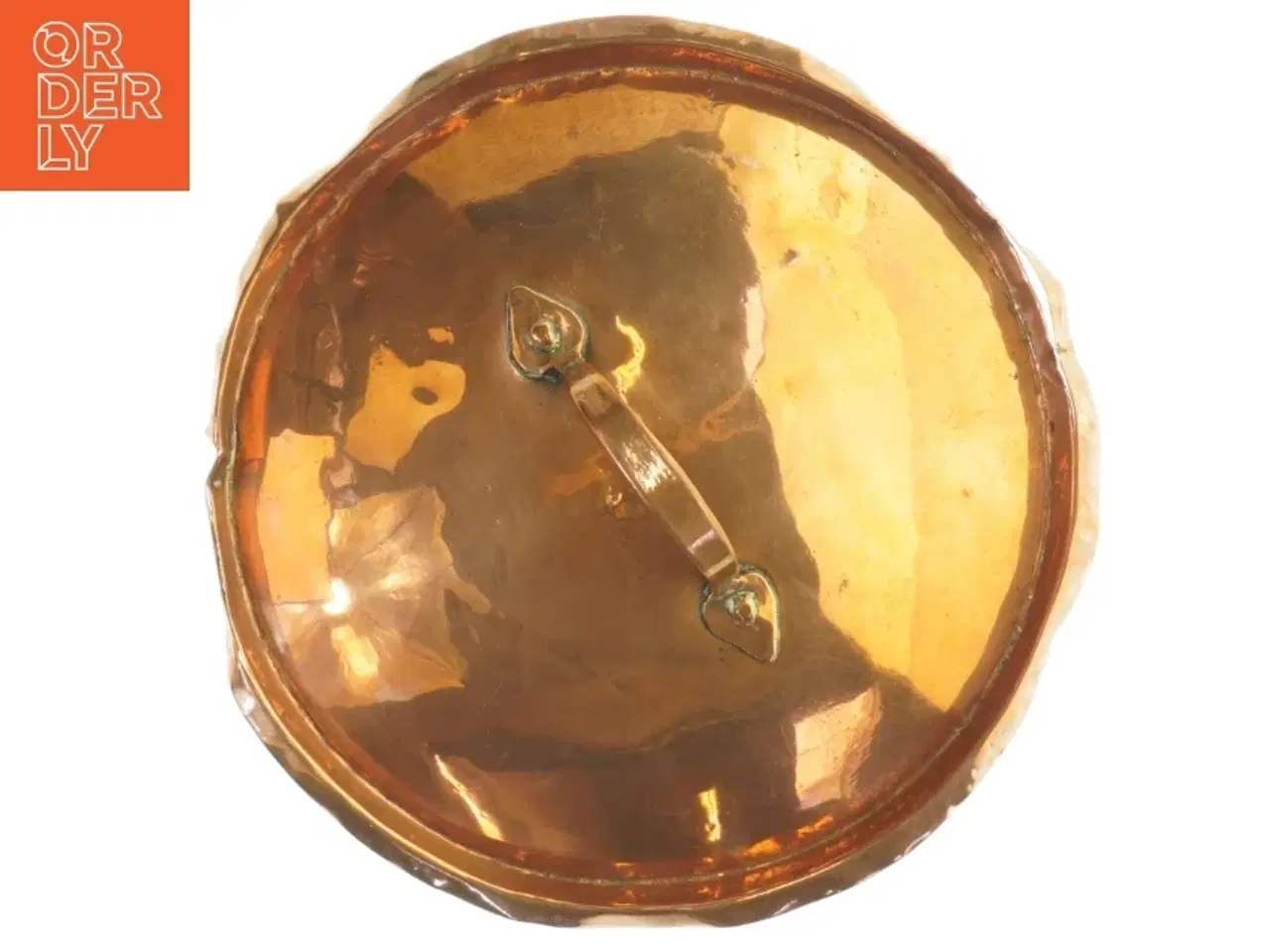 Billede 3 - Antikt kobberlåg (str. 24 cm)