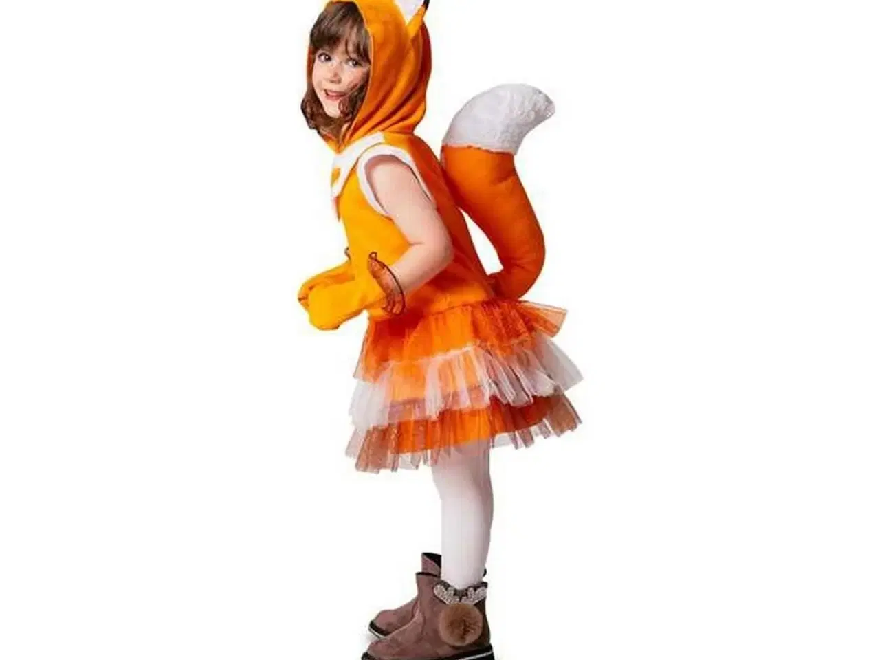 Billede 1 - Børnekostume - Ræv, Multifarvet, S (1-2 år)