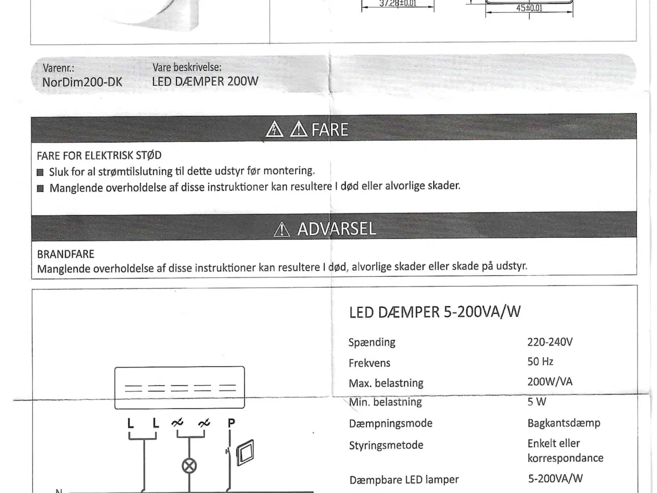Billede 2 - LED-life lysdæmper