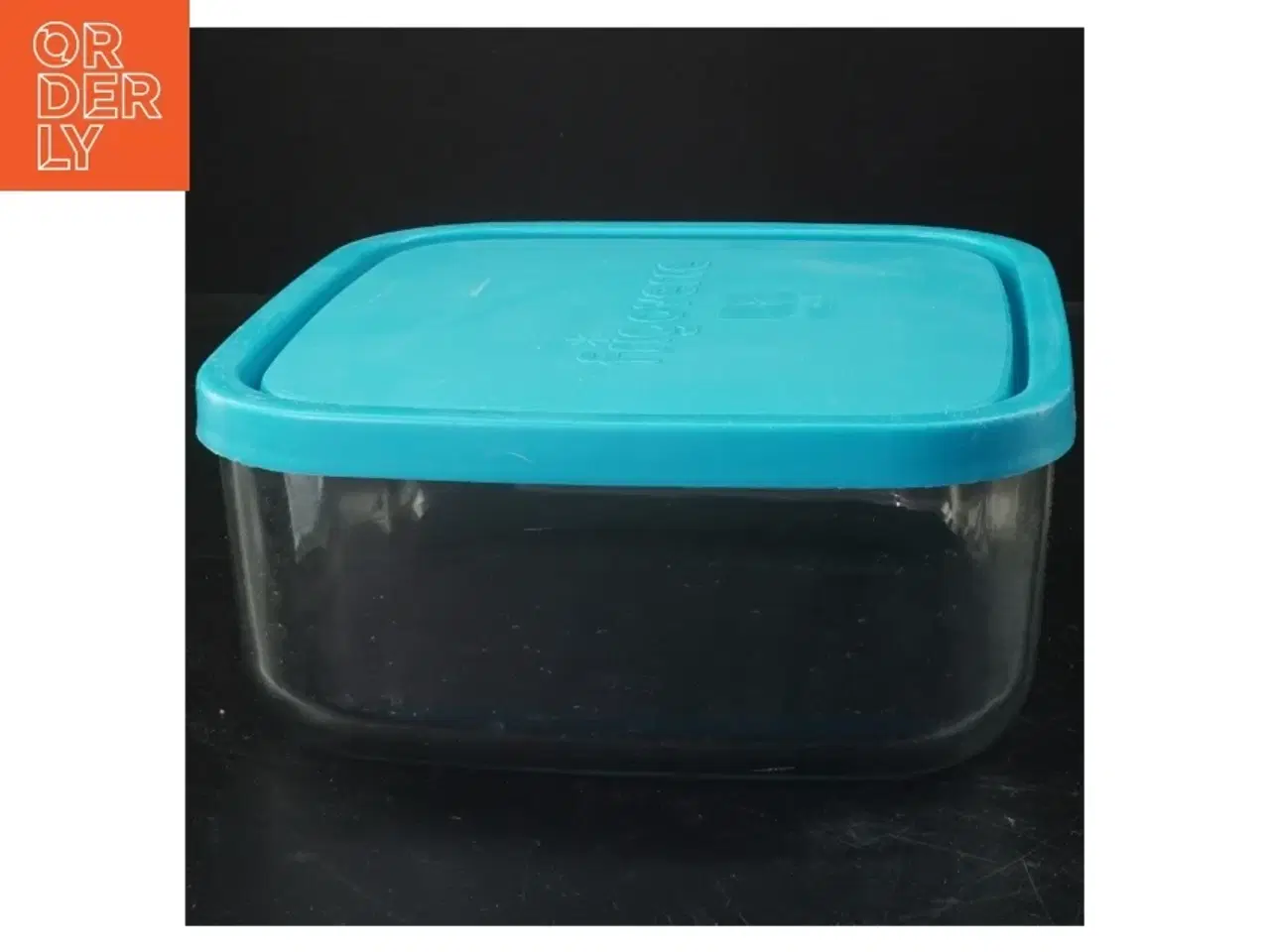 Billede 1 - Opbevaringsboks med låg (str. 17x17x8 cm)