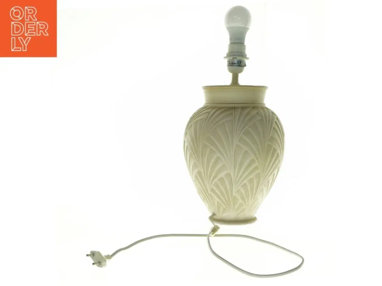 Billede 1 - Keramik bordlampe fra Daells Møbler (str. 46x23 cm)