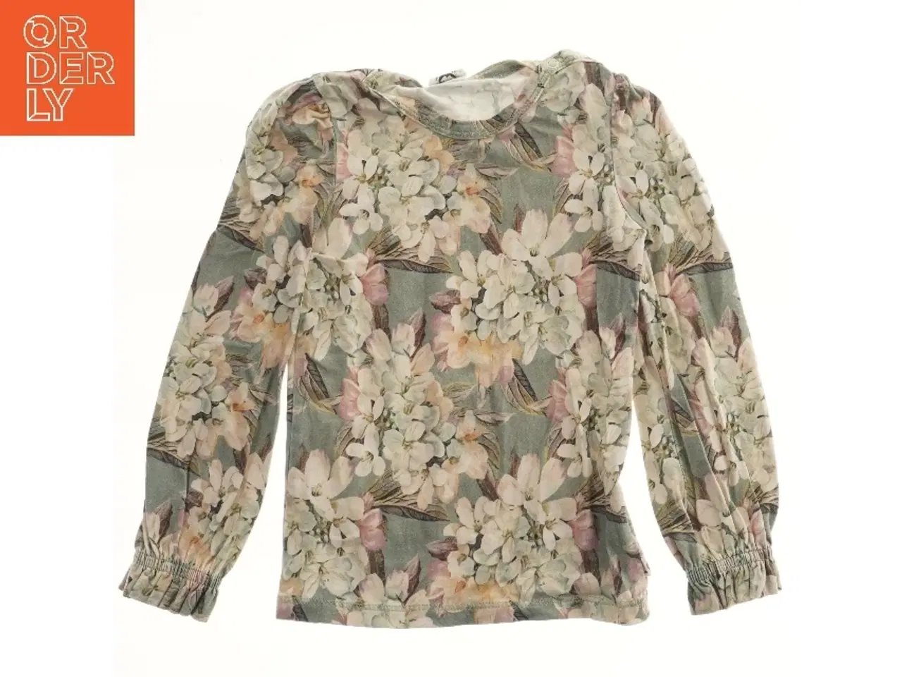 Billede 1 - Langærmet bluse med blomsterprint fra Müsli (str. 86)