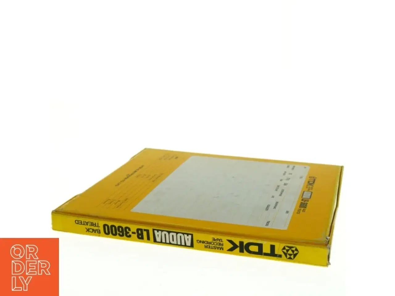 Billede 5 - TDK LB 3600 Audua professionel spolebånd på NAB metalspole(str. 28 x 28 cm)