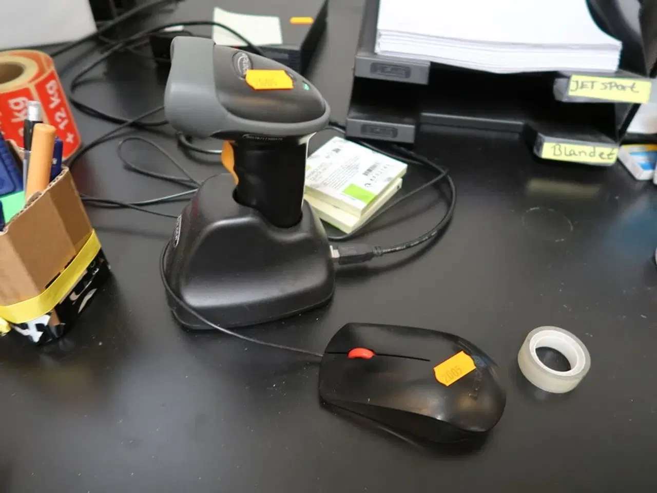 Billede 4 - Computerskærm, tastatur, mus, håndscanner samt computer LENOVO