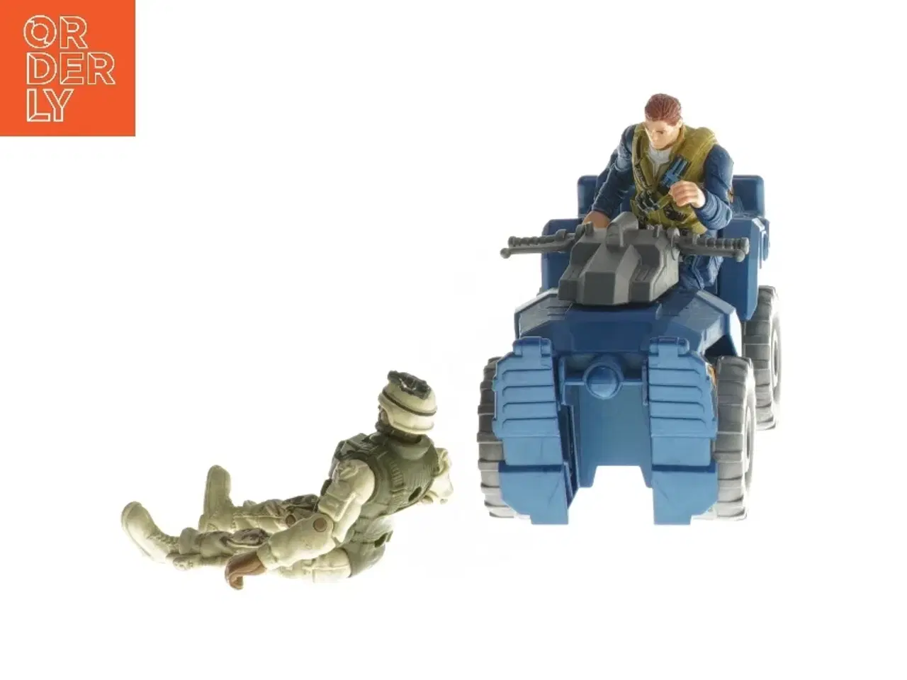 Billede 3 - Actionfigurer med køretøj (str. 17 cm)