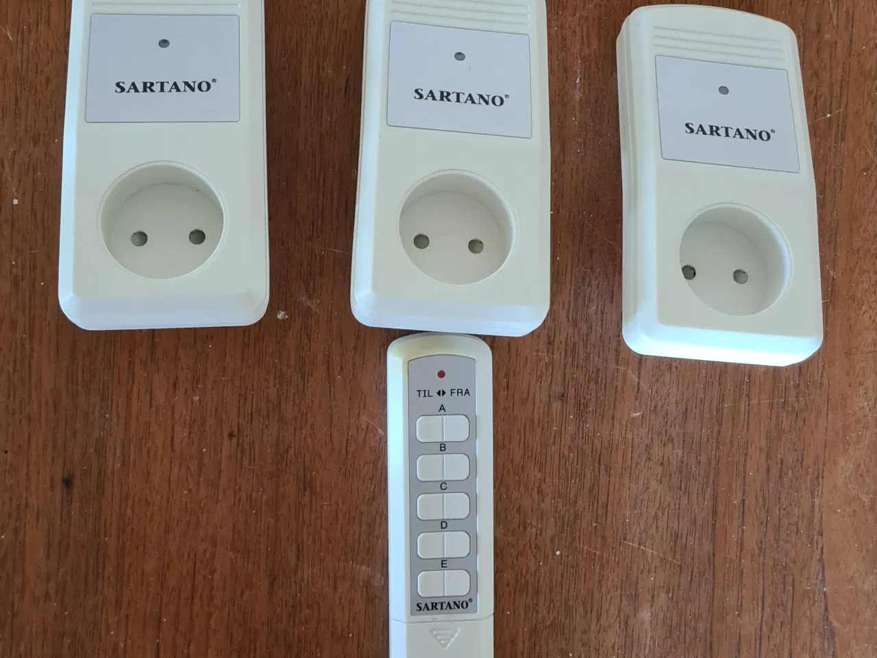Billede 2 - Fjernbetjent stikkontakter 3 stk.