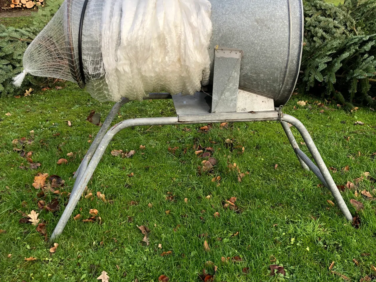 Billede 1 - Nettragt. 34 cm. Galvaniseret stål.