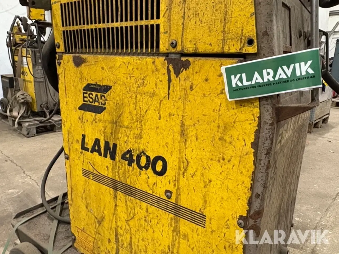 Billede 12 - Svejsemaskine ESAB LAN 400 & A10 MEH 44