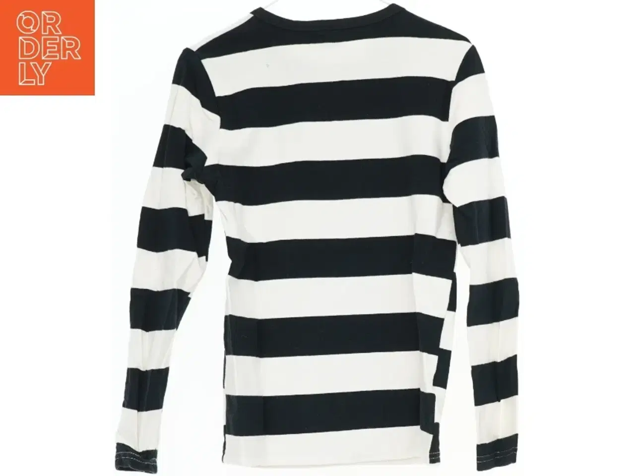 Billede 2 - Langærmet stribet bluse (str.  130 cm)