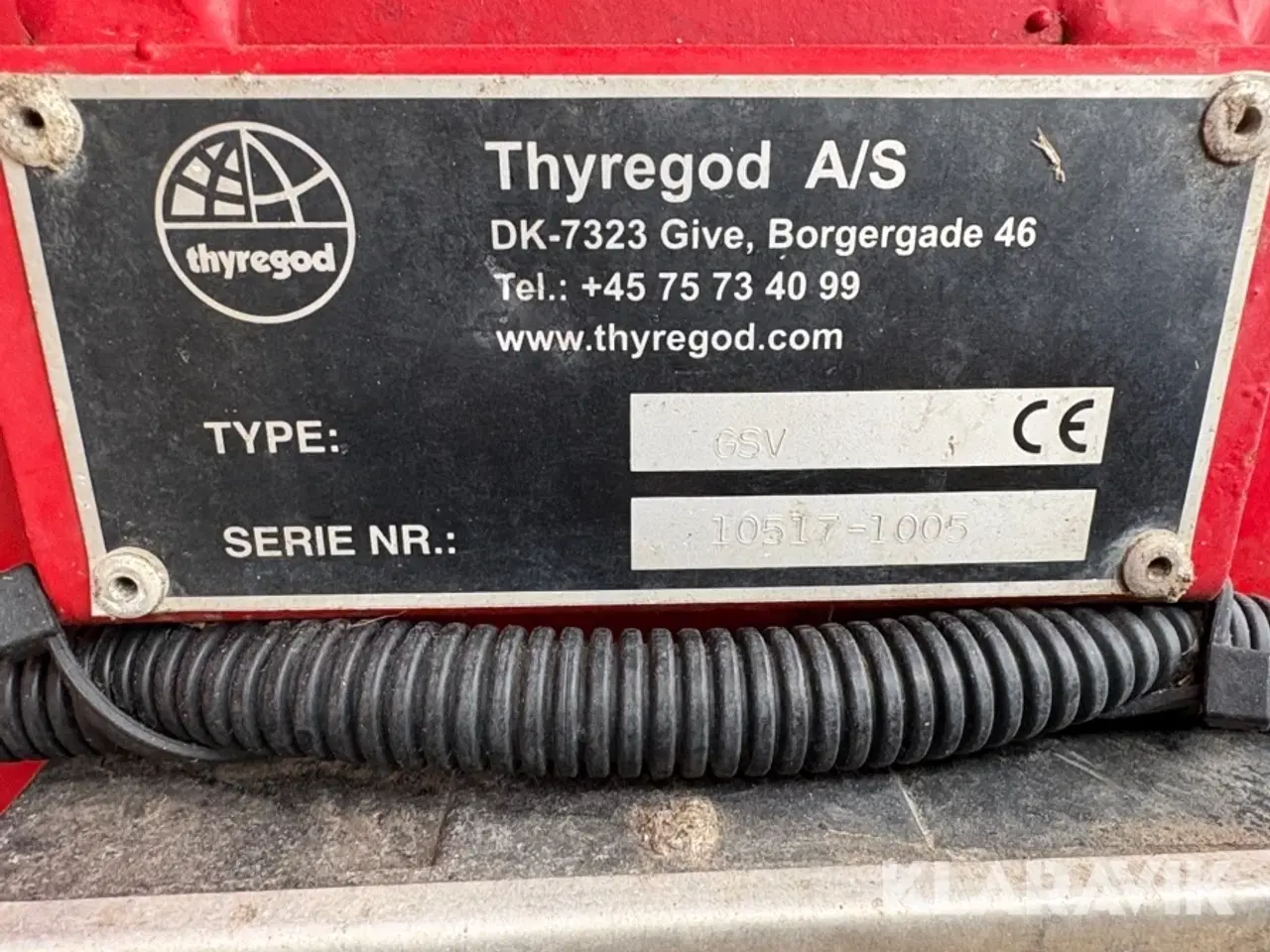 Billede 5 - Frakørselsvogn med kædetræk TIM GSV 40+