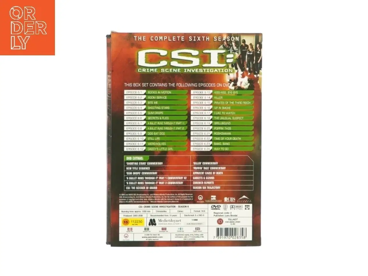 Billede 2 - CSI, sæson 6 (DVD)