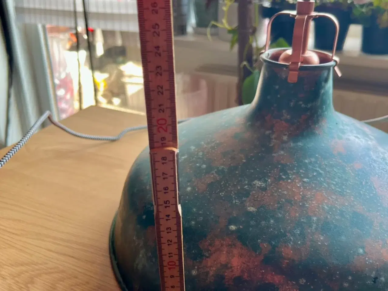 Billede 5 - Unikke Håndmalede Lamper i Ø38 H24 i Oxidere