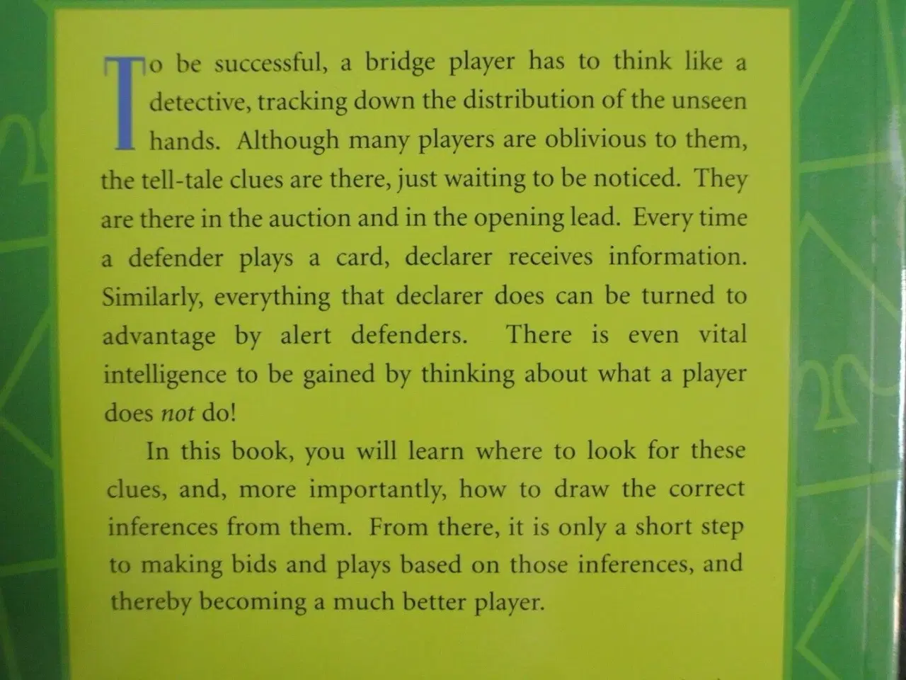Billede 4 - inferences at bridge, by marshall miles, emne: hob