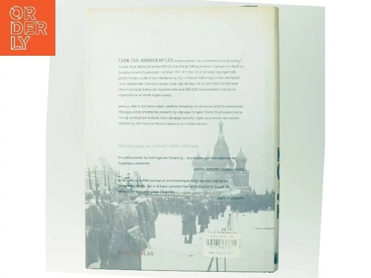 Billede 3 - Moskva 1941 af Rodric Braithwaite (Bog)