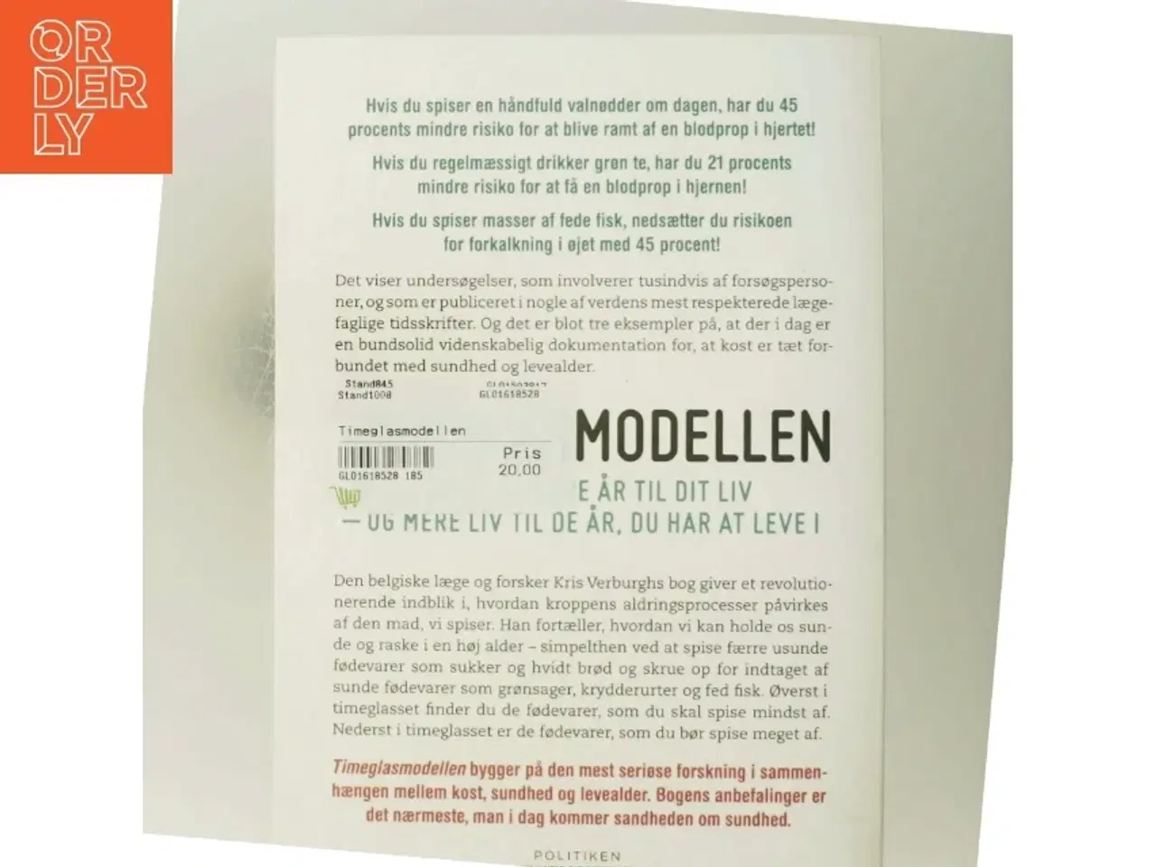 Billede 3 - Timeglasmodellen : om at tabe sig og holde sig ung længere af Kris Verburgh (Bog)