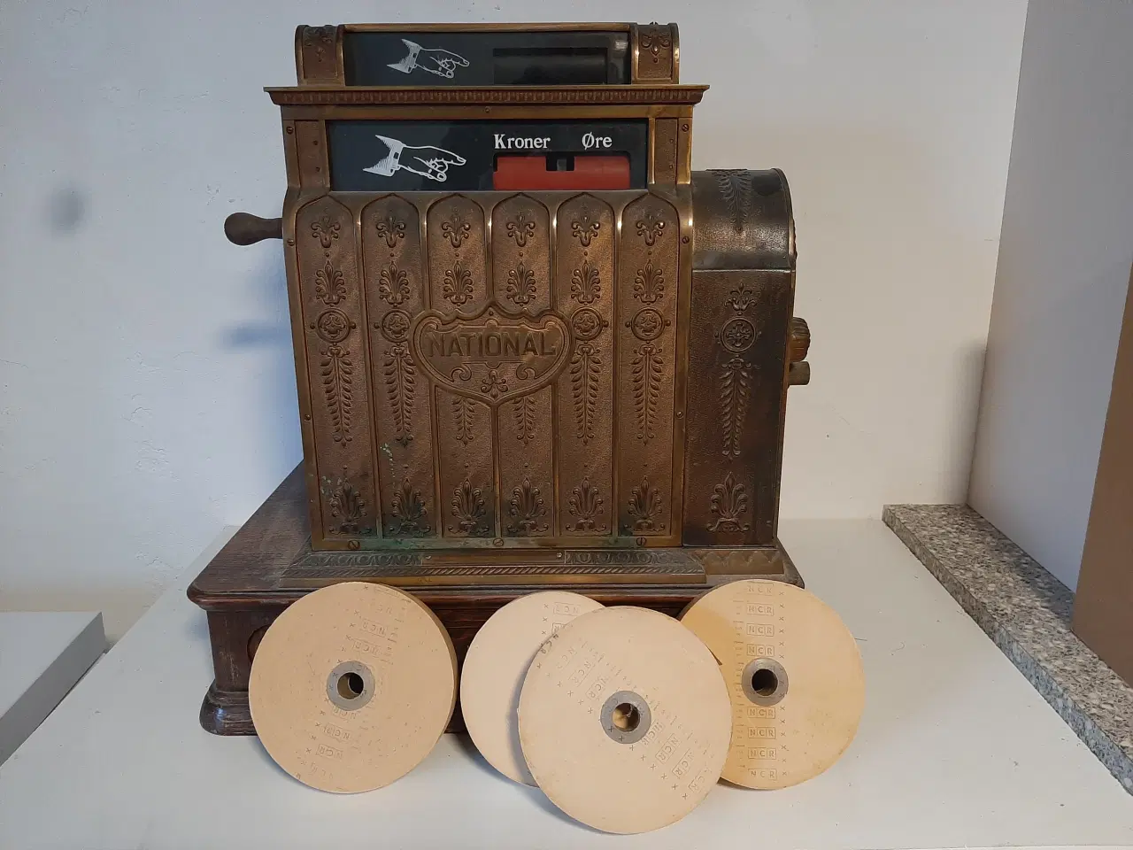 Billede 2 - Kasseapparat National model ca. 1915