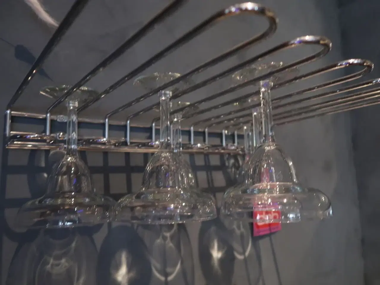 Billede 2 - 2 stk. Glasholder med 2 stk. Glas