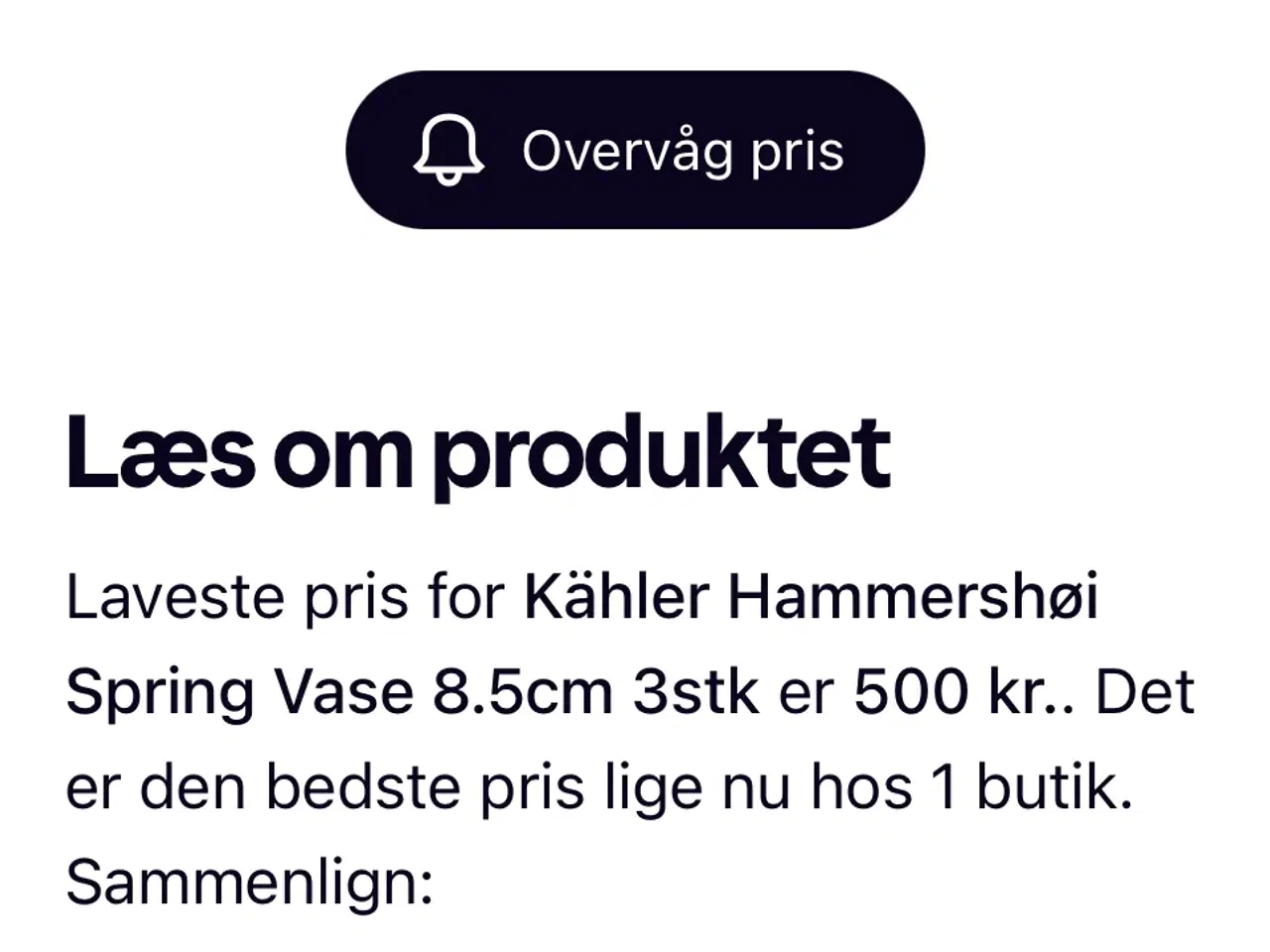 Billede 5 - Spring Kahler vaser 3 stk. den højeste er 8,5 cm