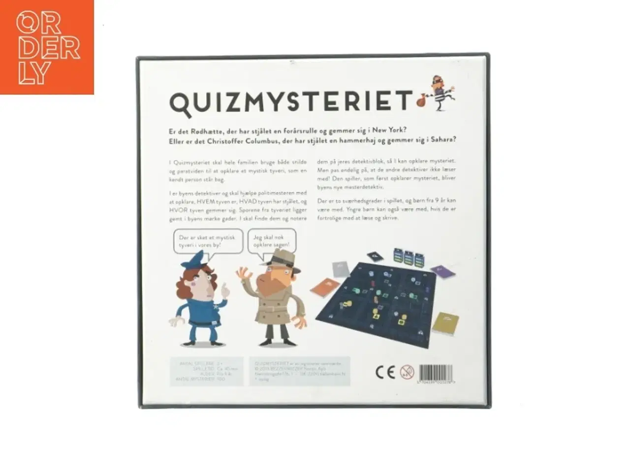 Billede 4 - Quizmysteriet brætspil fra Bezzerwizzer (str. 7x26x26 cm)